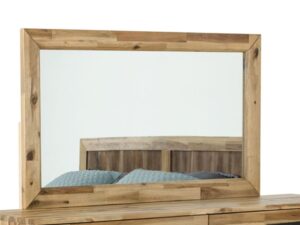 Modrest Sala Modern Light Wood Mirror