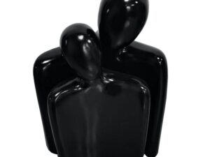 Modrest Two People Modern Black Sculpture
