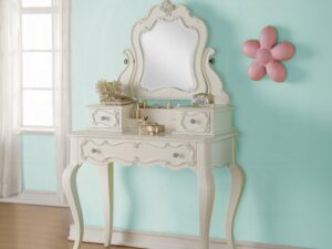 Edalene Vanity Desk W/Mirror