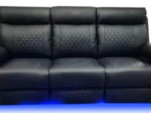 BALTIMORE POWER RECLINER SOFA SET BLACK