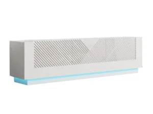 Colonia TV241 Stand LED Doors White Lacquer UV